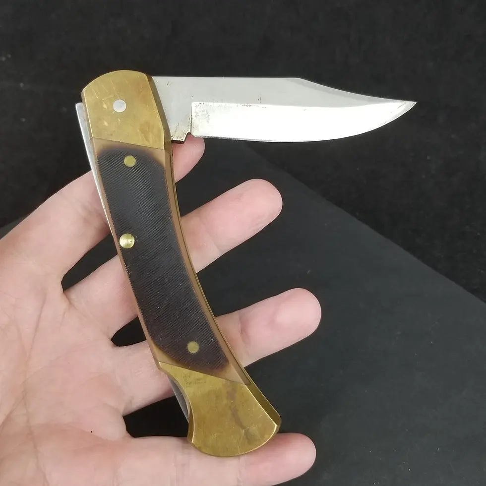 Thumbnail: Schrade 70T lockback pocket knife