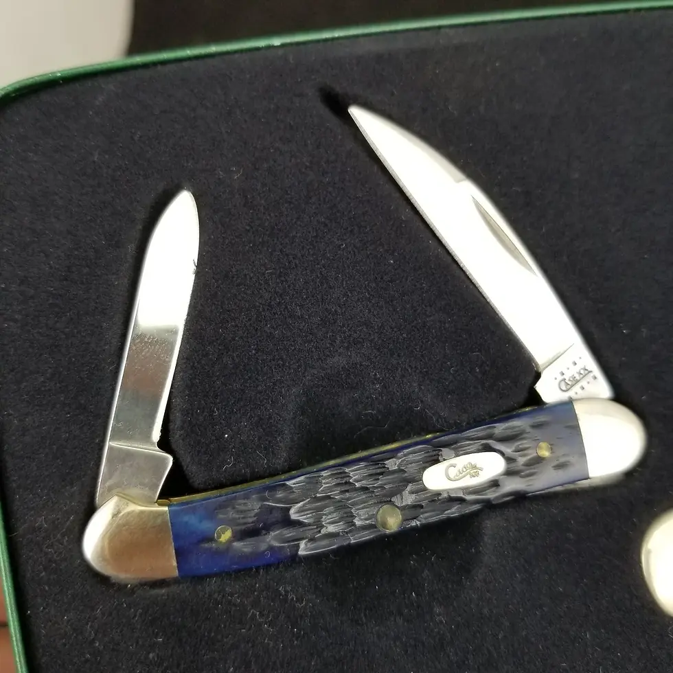 Thumbnail: Case 6249 W & 62109 W Father & Son pocket knife set 2000