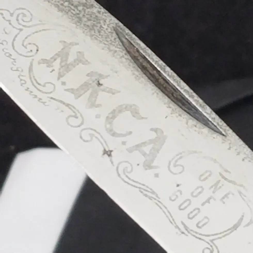 Thumbnail: Rodgers Wostenholm canoe pocket knife 1978