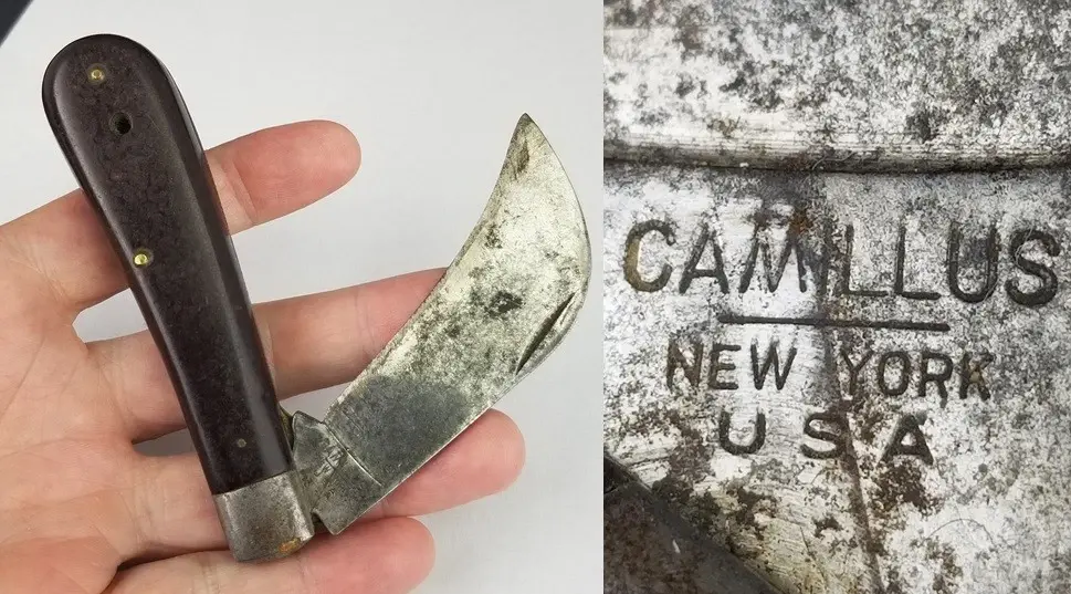 Camillus hawkbill pocket knife 1946-1950