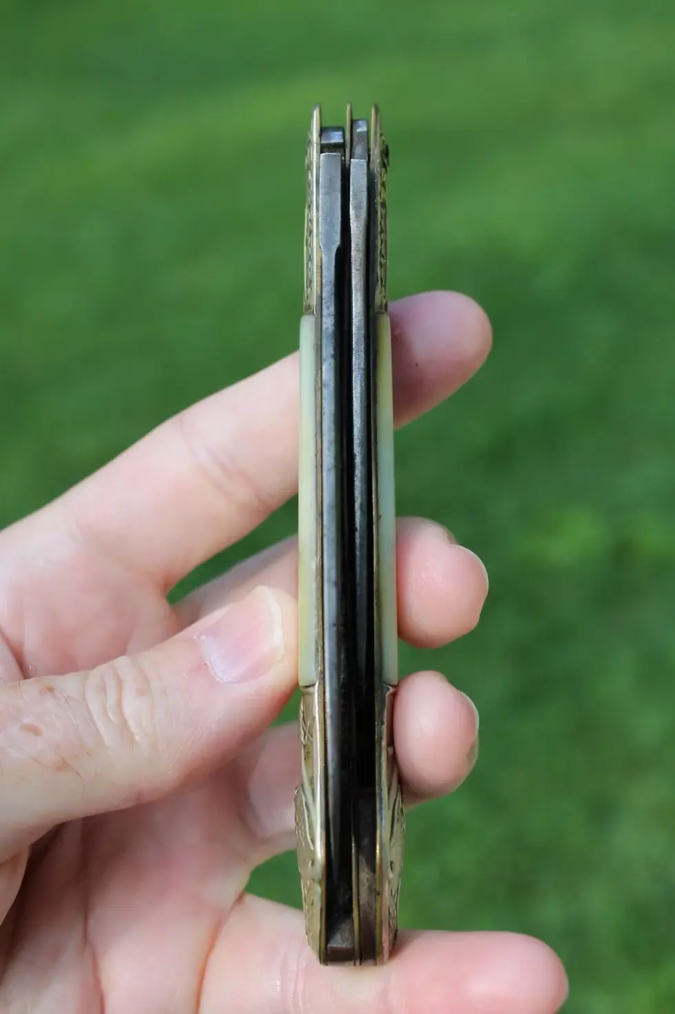 Thumbnail: S.C. Wragg Sheaf Island Works pocket knife 1830-1850