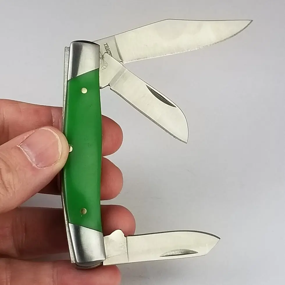 Thumbnail: Schrade tract17s stockman pocket knife