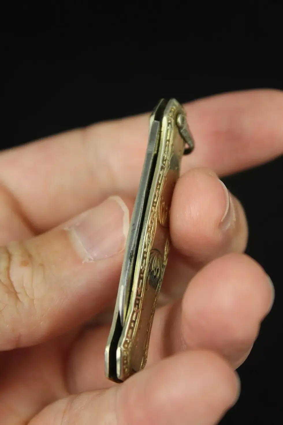 Thumbnail: Bates & Bacon 10k or 14k gold filled pocket knife
