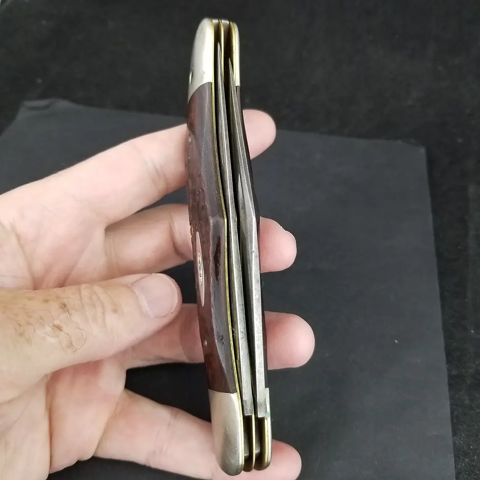 Thumbnail: Case XX 6265 SAB trapper pocket knife 1970