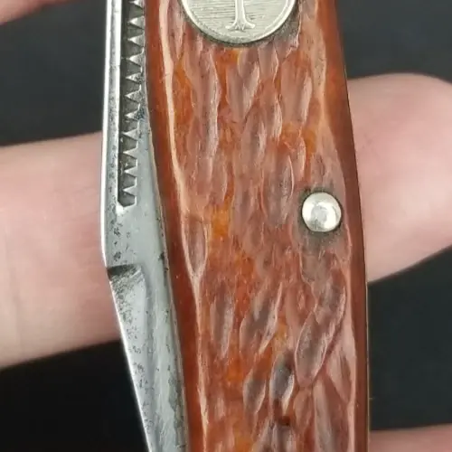 Thumbnail: Boker 8573 stockman pocket knife 1945-1983