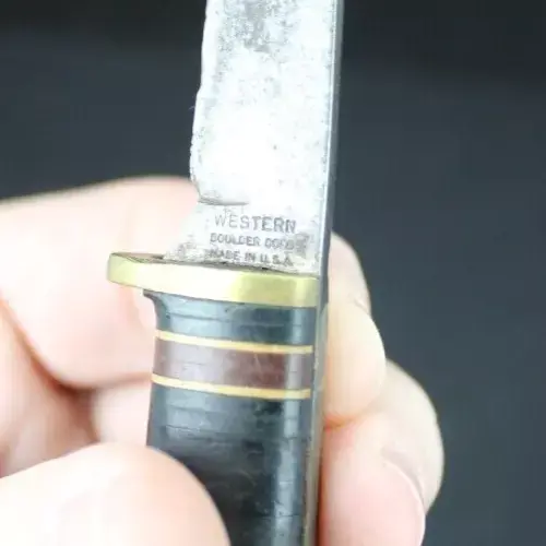 Thumbnail: Western L48B fixed blade knife