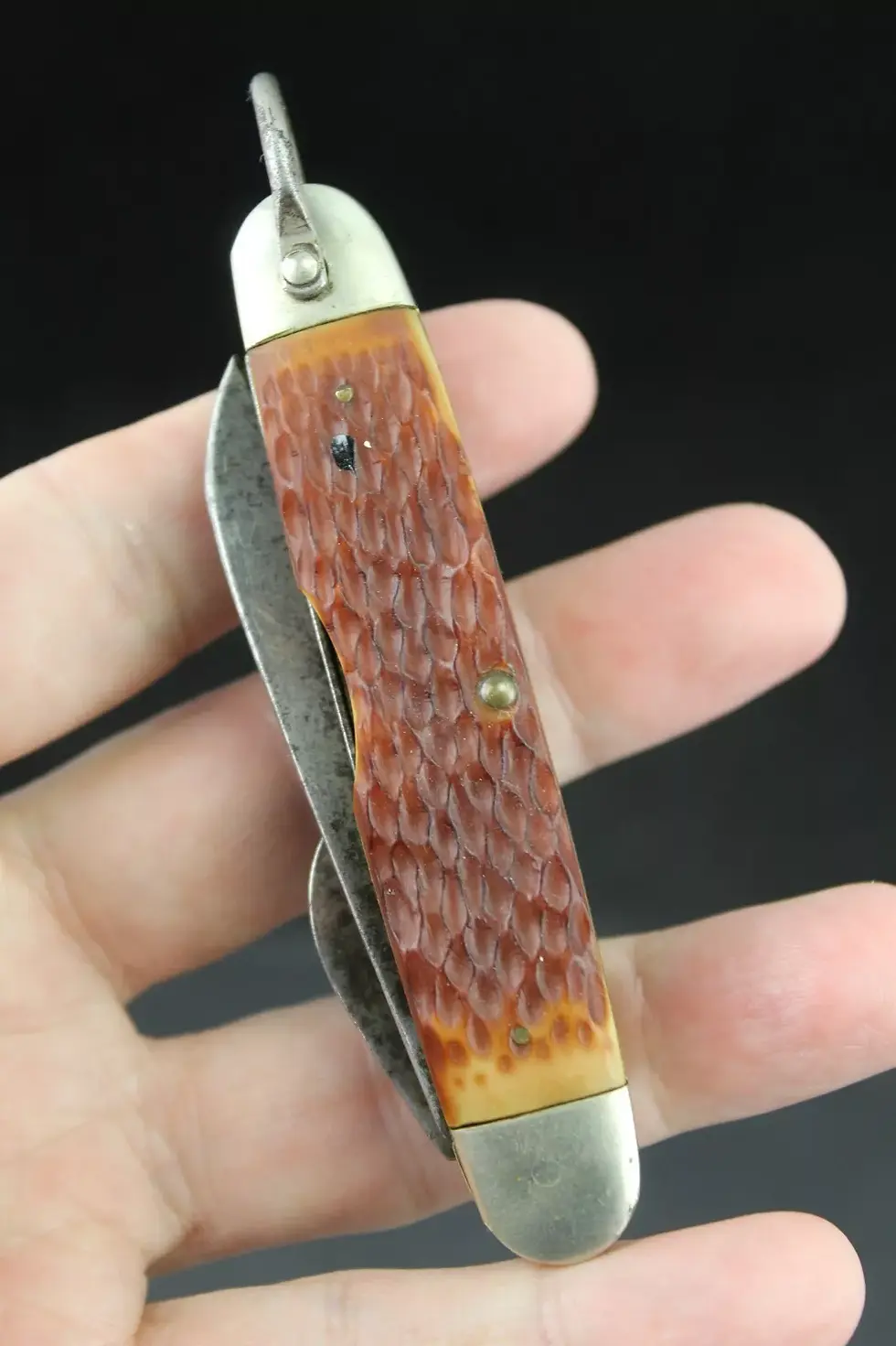 Thumbnail: Ka-Bar 1152 scout camping knife 1955-1965