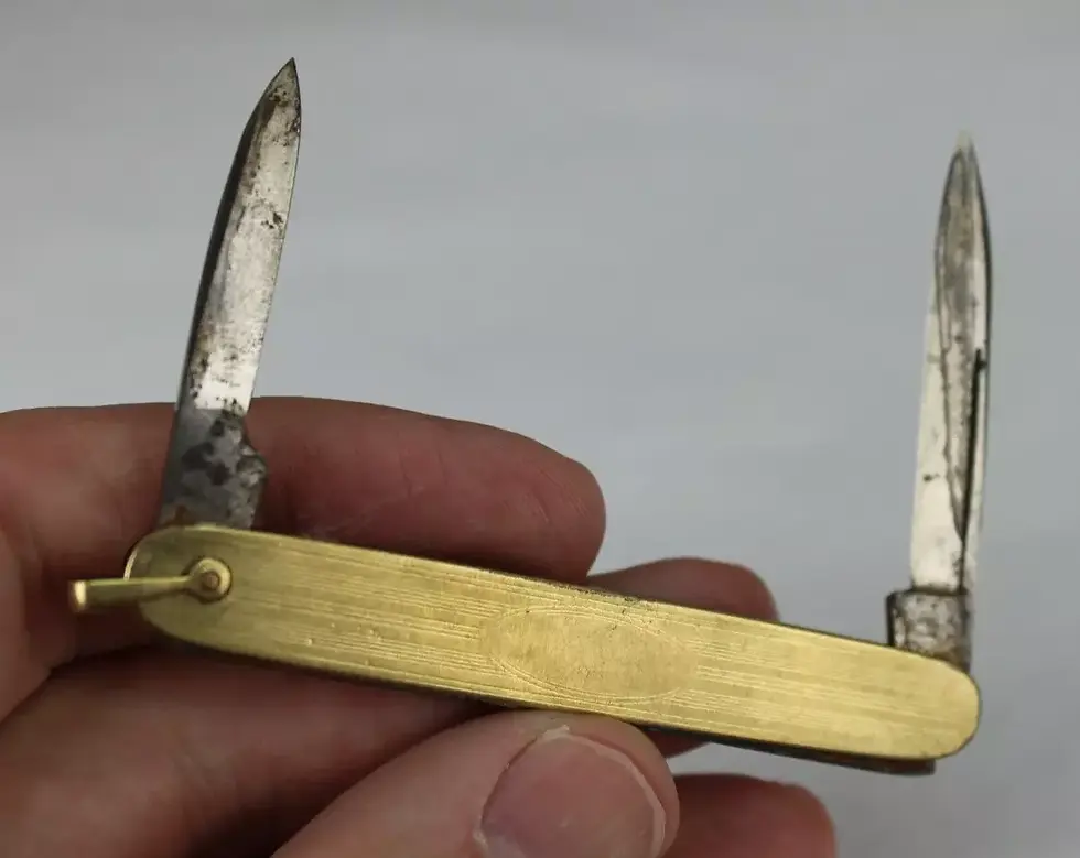 Thumbnail: 10k or 14k Gold filled pocket knife antique #14