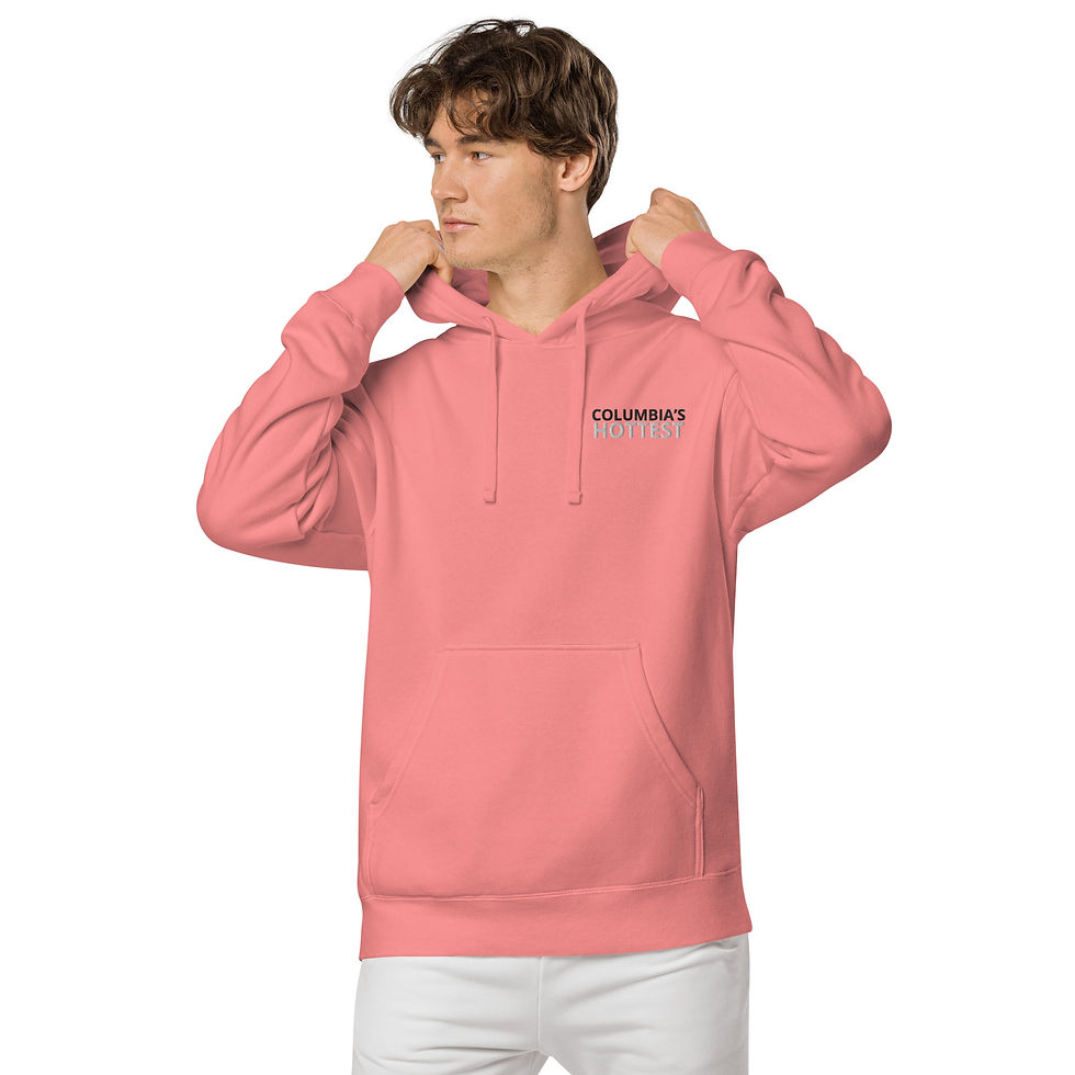Thumbnail: Unisex pigment-dyed hoodieMBI