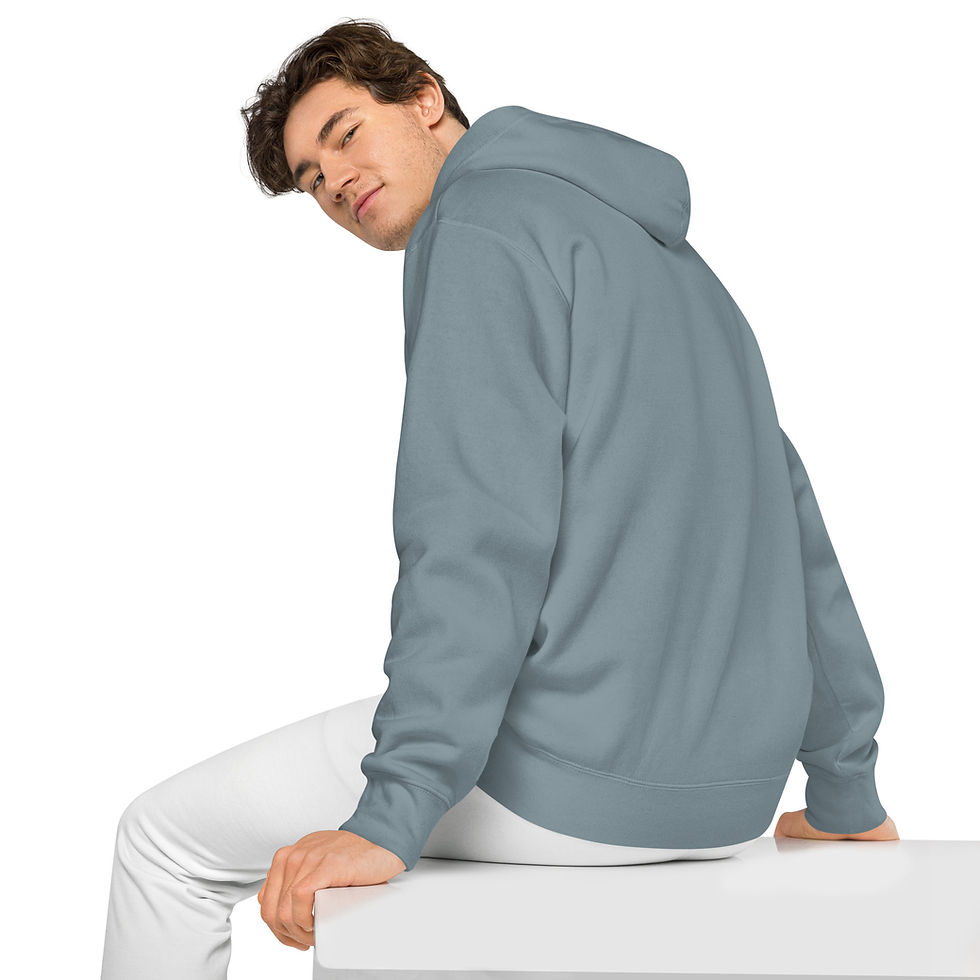Thumbnail: Unisex pigment-dyed hoodieMBI