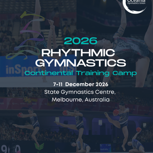 International expertise headlines 2026 Rhythmic Gymnastics Continental Training Camp