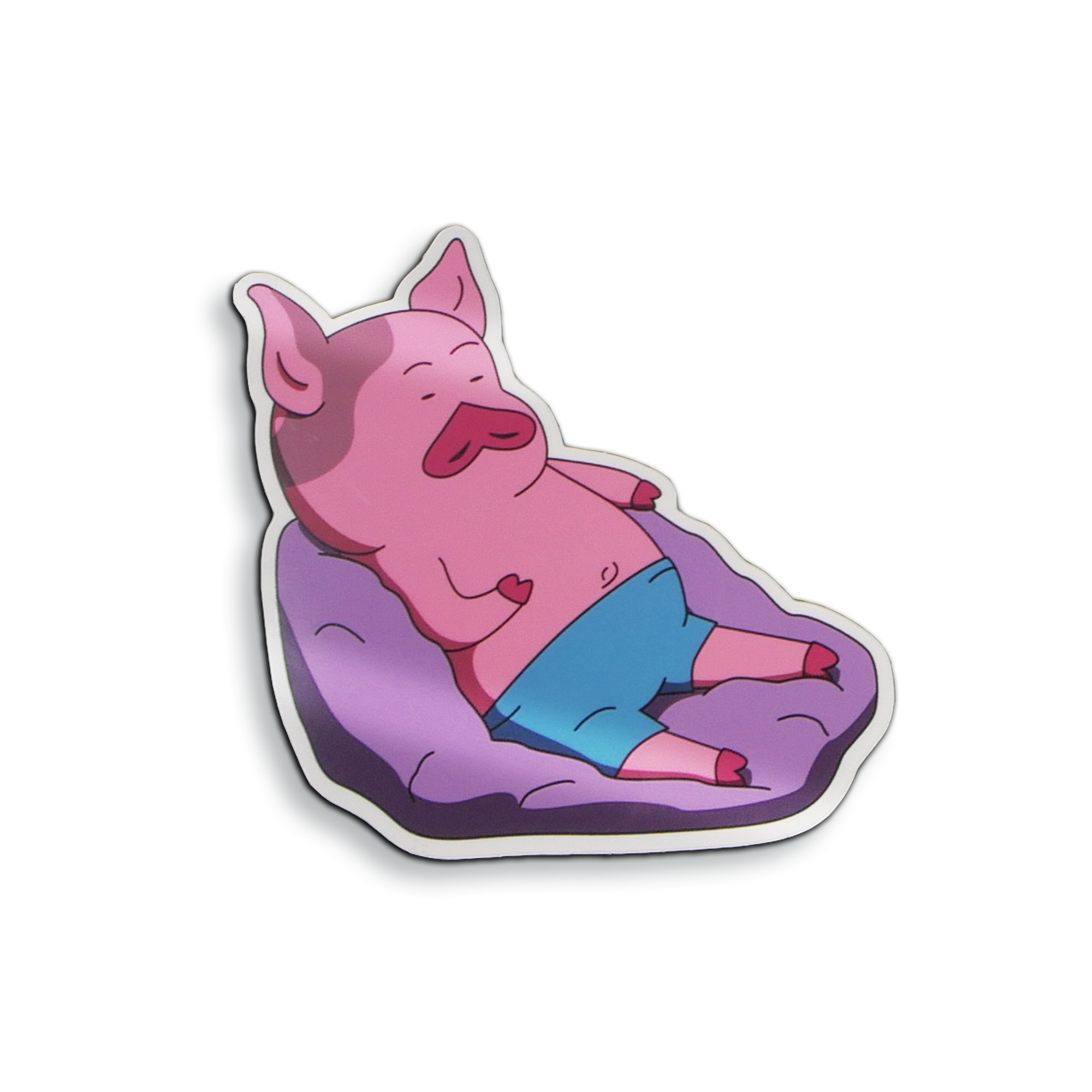 Sleepy Dirt Sticker