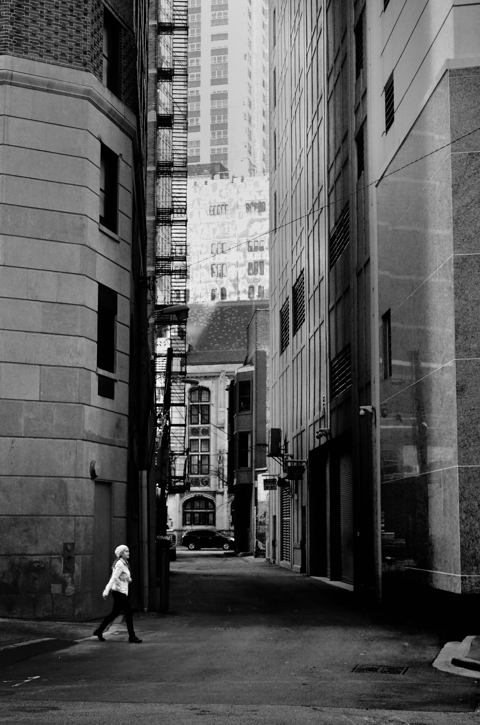 Black and White