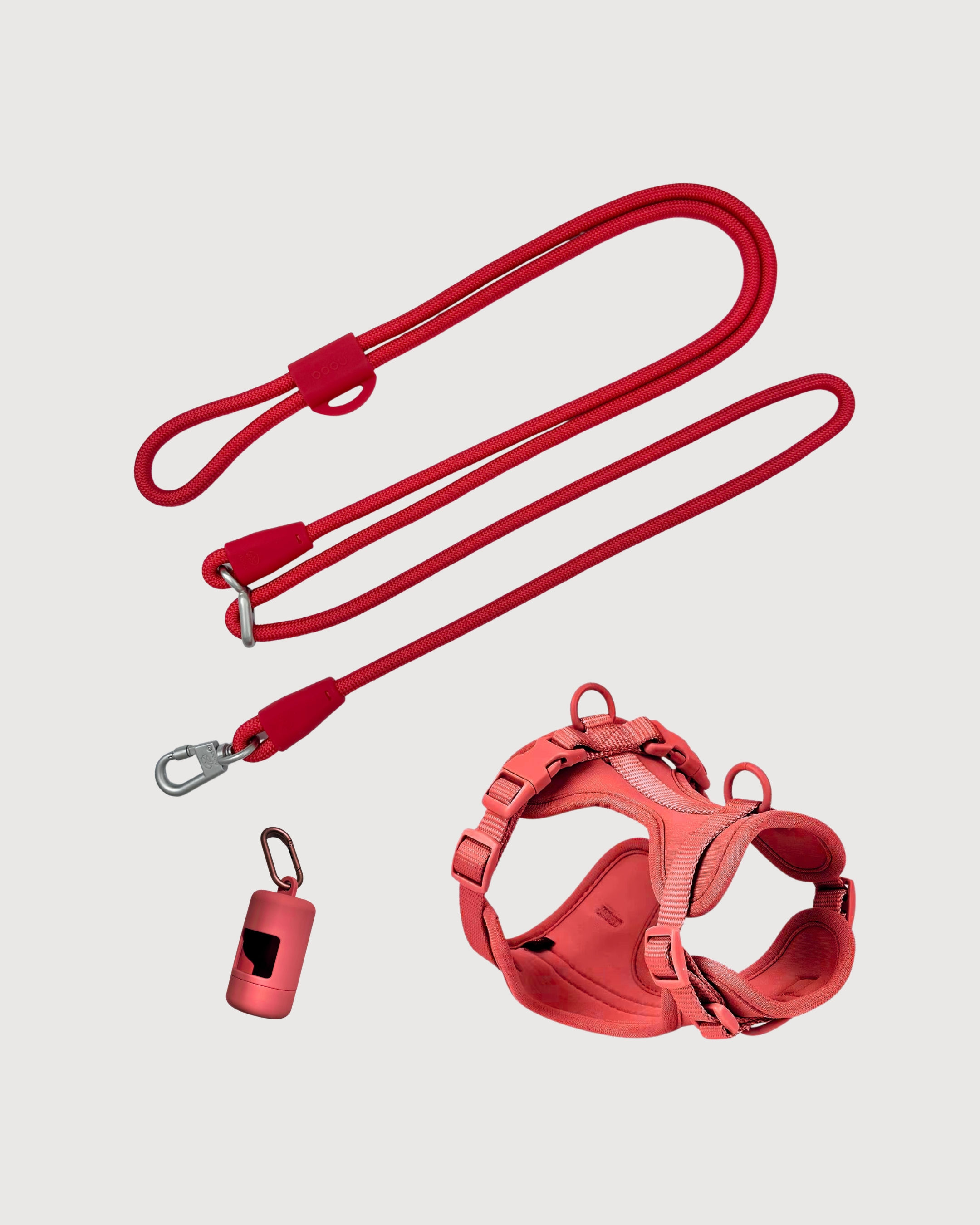 Hands Free Dog Leash Set - Desert Rose