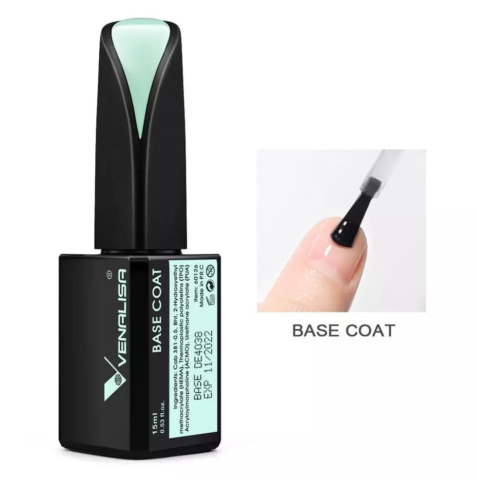 Thumbnail: Venalisa 2021  new high quality set of Tampered coat & base coat soak off UV led