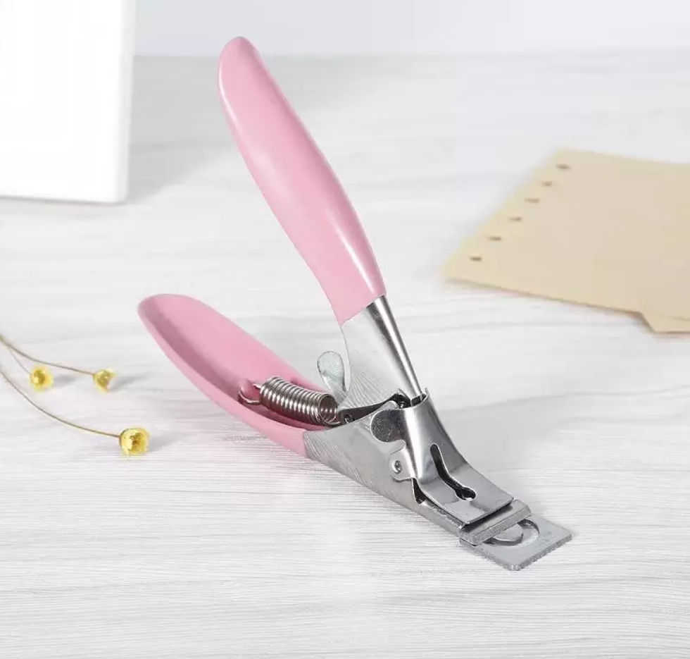 Thumbnail: Fake Nail U Shape French Scissor Edge Cutter/Nail Clipper Tips DIY Salon Nail Ar