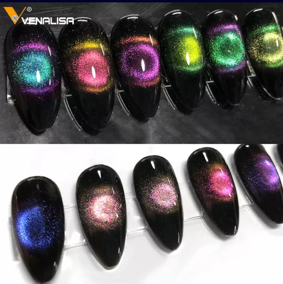 Thumbnail: Galaxy cat eye gel polish 15g/5ml 12 colour magic effect UV led gel
