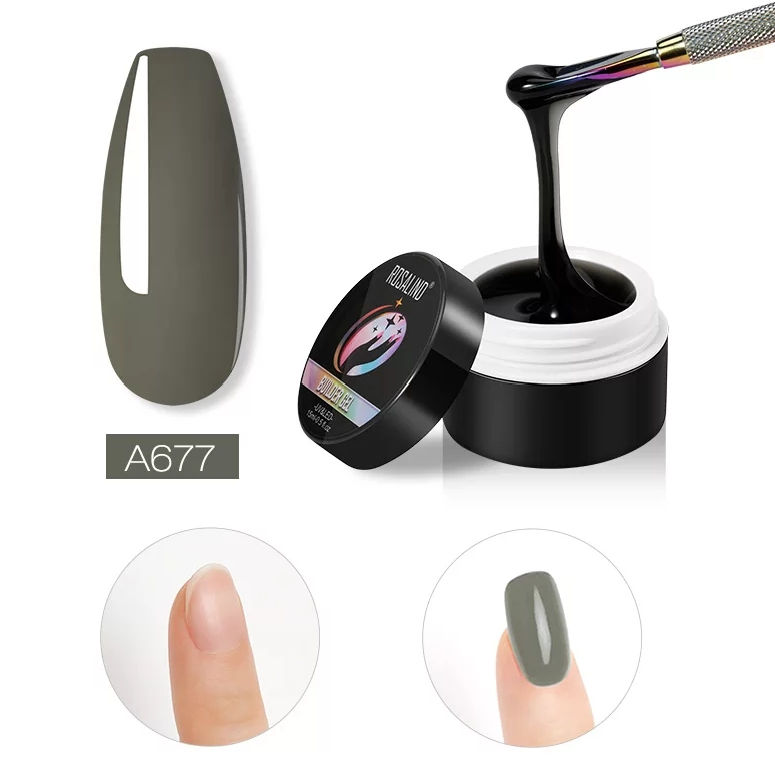 Thumbnail: Rosalid Builder Gel For Gel extension  Art Tips French for For Manicure 15 ml