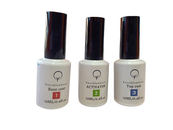 Thumbnail: 10 piece DIPPING POWDER KIT dip liquids Brush Nail extension