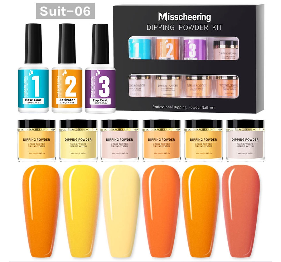 Thumbnail: 9 piece DIPPING POWDER KIT