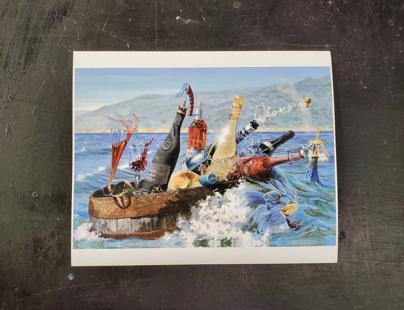 Will Enns Art Print - Overboard