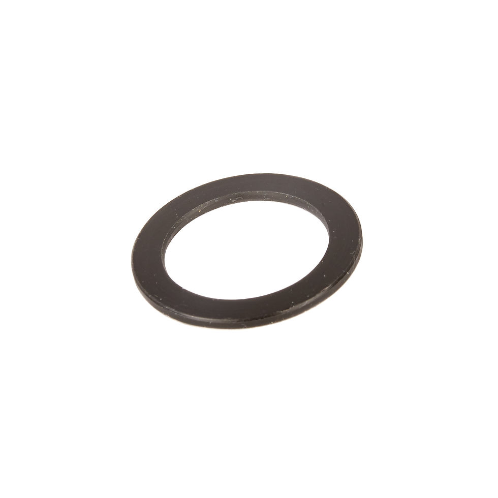 Front Fork Spring Spacer 43.00x35.00x2.00mm (47/48mm Forks) Black