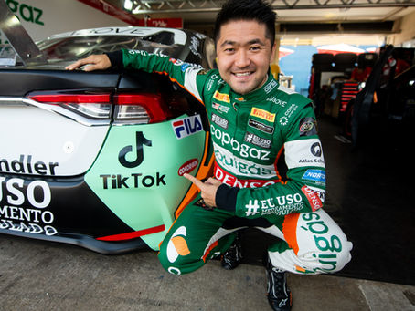 Parceria entre piloto Rafael Suzuki e TikTok visa mostrar bastidores do automobilismo
