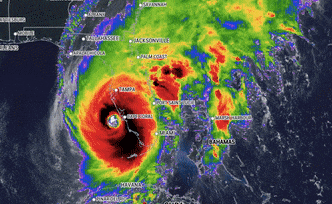 Hurricane Ian Insurance Claims Attorney _ Kassel Law Group _ Hurricane Ian making landfal