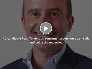 AG candidate Ryan Torrens on consumer protection, scam calls and being the underdog