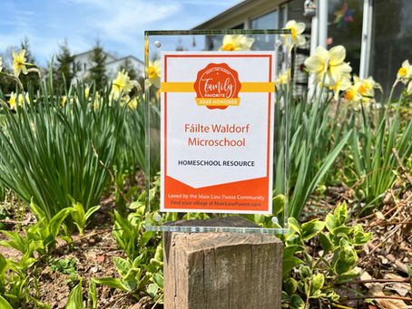 Fáilte Waldorf Microschool Named a Family Favorite by Main Line Parent!