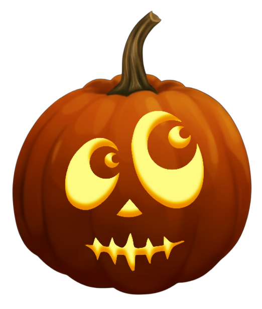 Buzzy Pumpkin Stencil