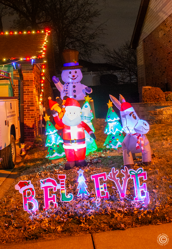 Believe in Santa and you will be gifted in life.