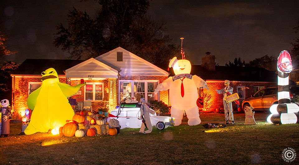Halloween Ghost Busters in Crestwood MO.