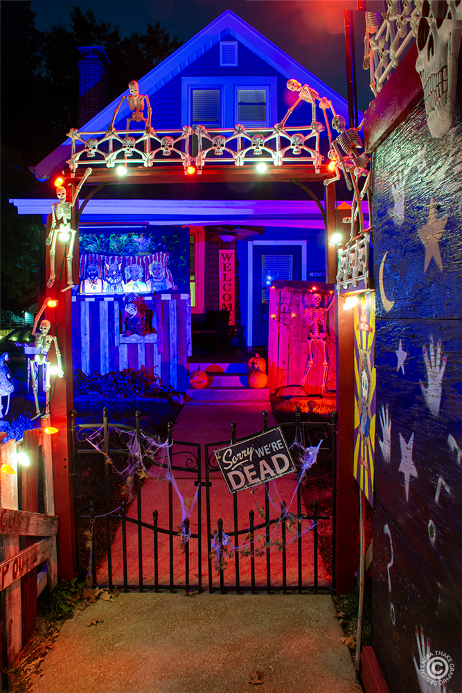Enter the Carnival of Creepers through the iron gates if you dare.