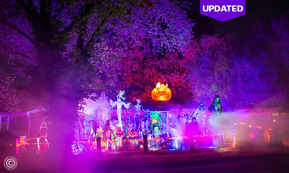 The Halloween display at Spooky Hollow is always next level!
