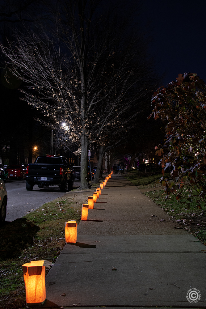 Luminaries on Flora Place.