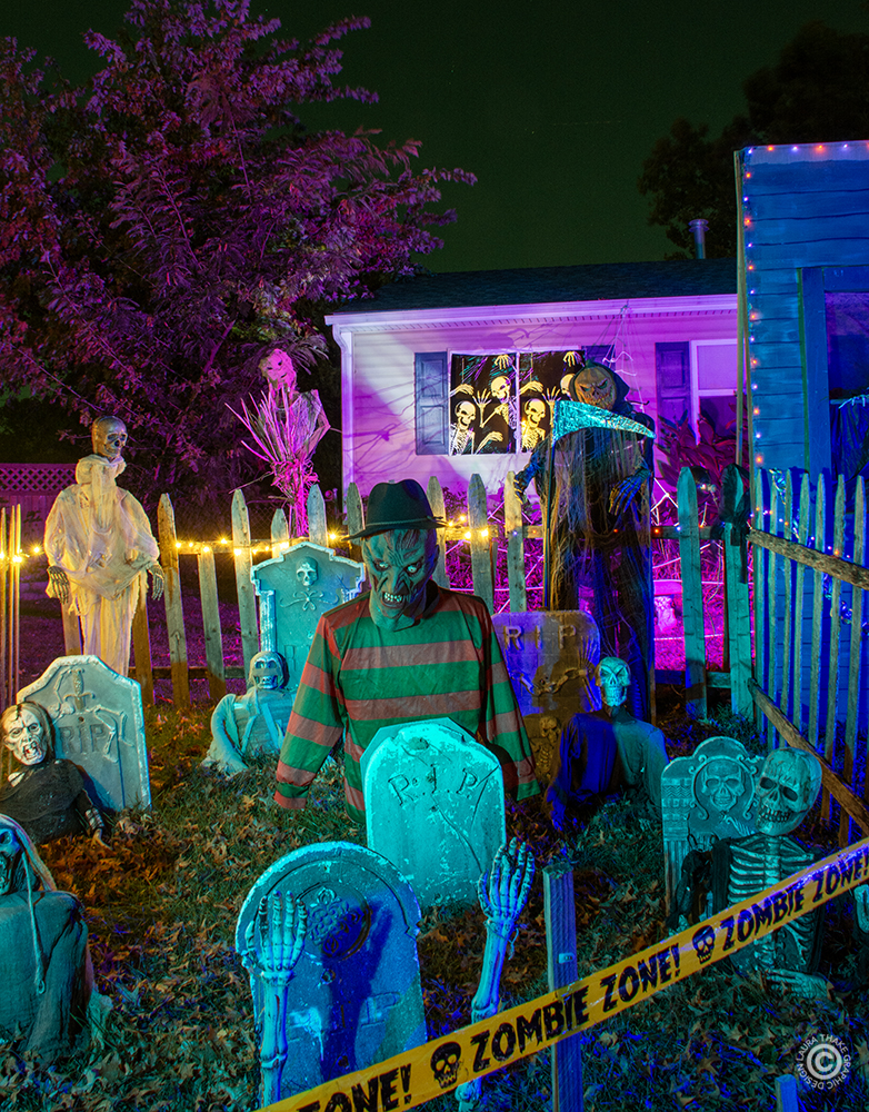 The graveyard where Freddy Krueger lurks.