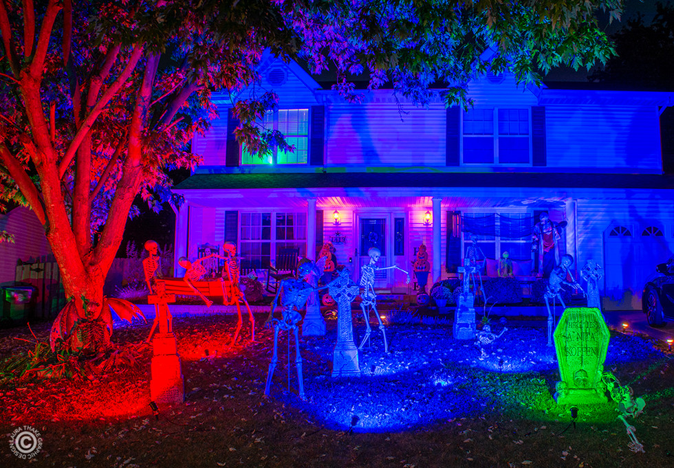 Halloween lights near me in St. Peters Mo.