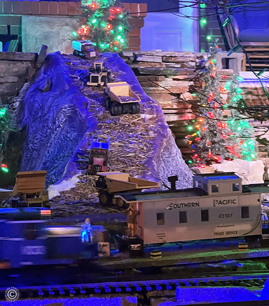 The construction crew is working on a new overpass.