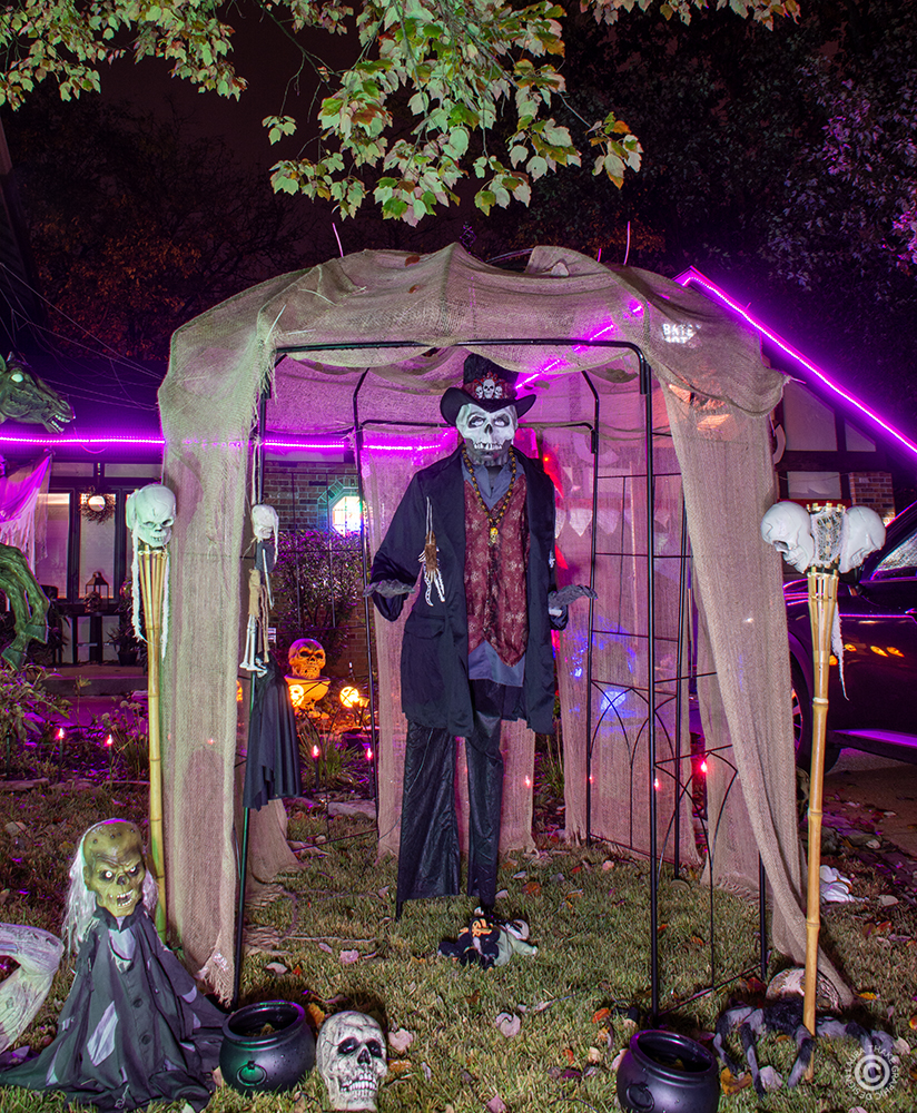 The medicine man will greet you when you arrive.