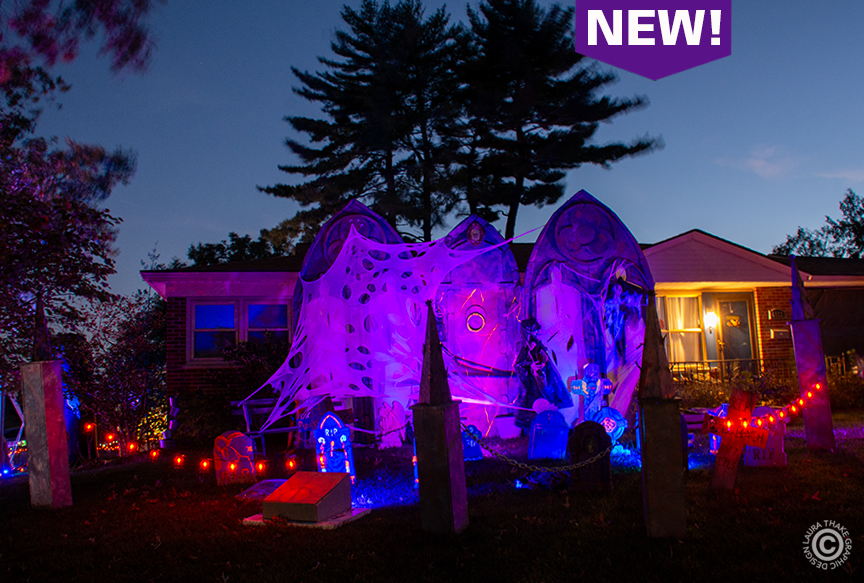 The Tiki Terror awaits your arrival in Affton MO on Halloween night.