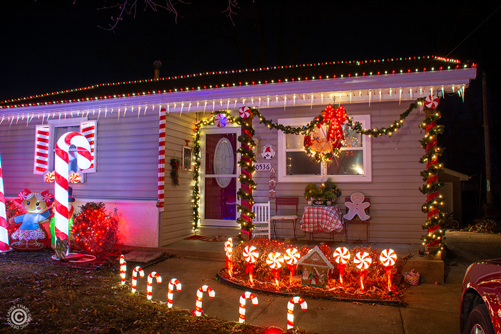 Adorable details and gingerbread fun.