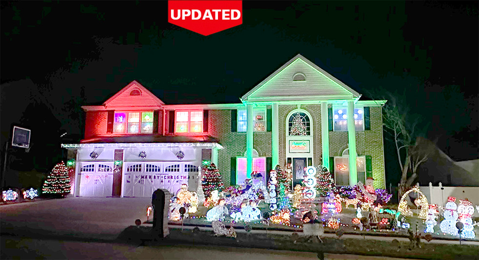 Christmas lights near me in St. Charles Mo.