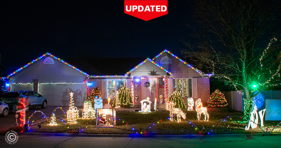 Christmas lights near me in O’Fallon Mo.