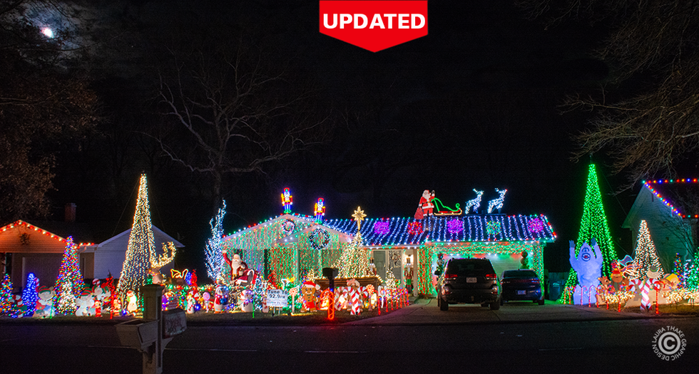 Outstanding Christmas lights located in Eureka Mo.