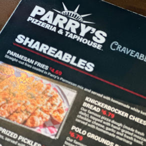 Parry’s FOOD REVIEW