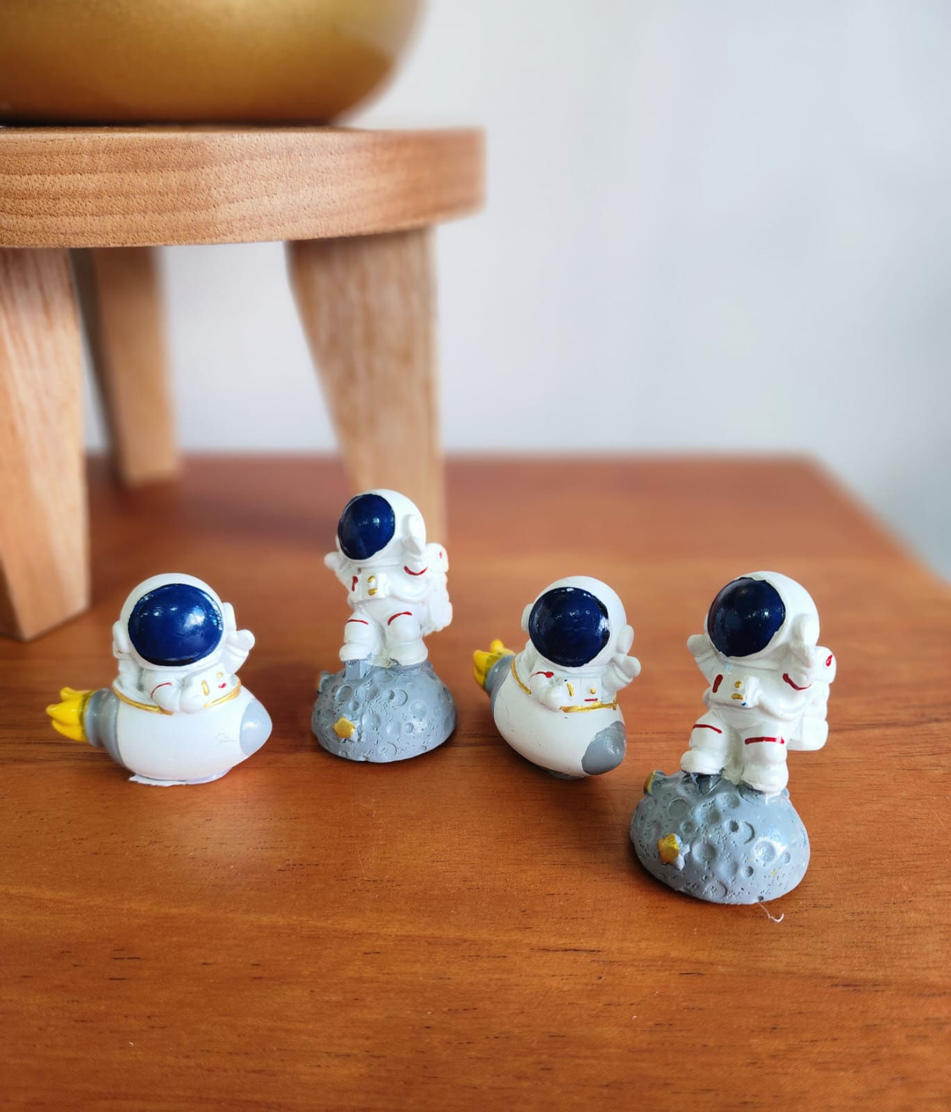 Figuras decorativas de Astronauta pequeñas