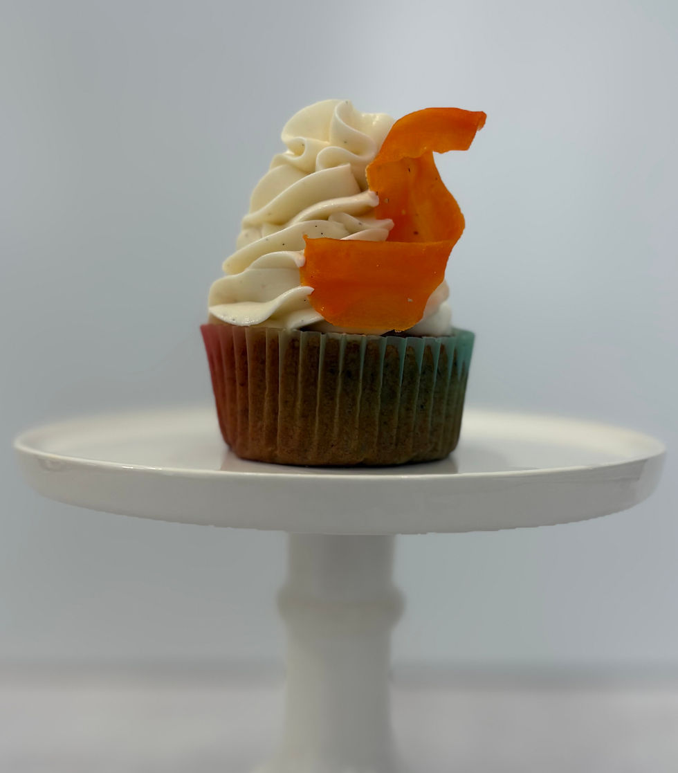 Carrot Cake Cupcake without Walnuts