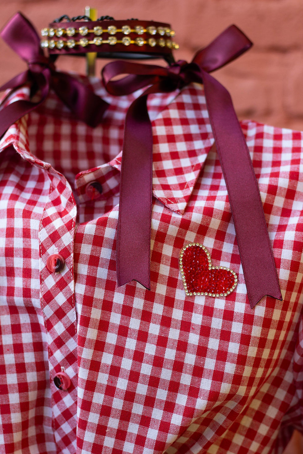 Miniatura: Vestido junino adulto caipira roupas de festa junina