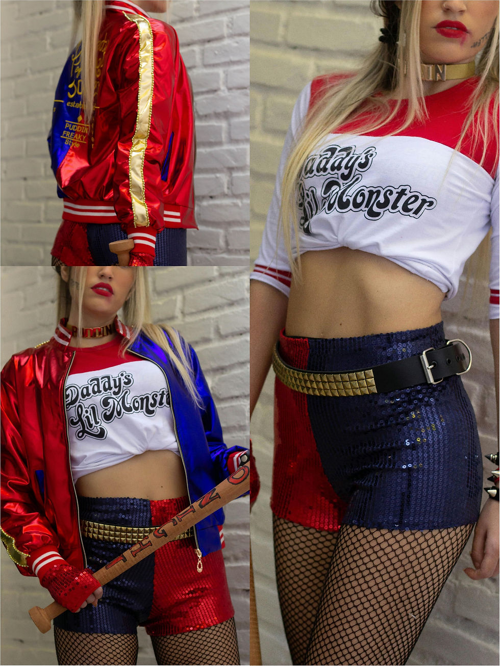 Miniatura: Fantasia Arlequina ( short paetê) 